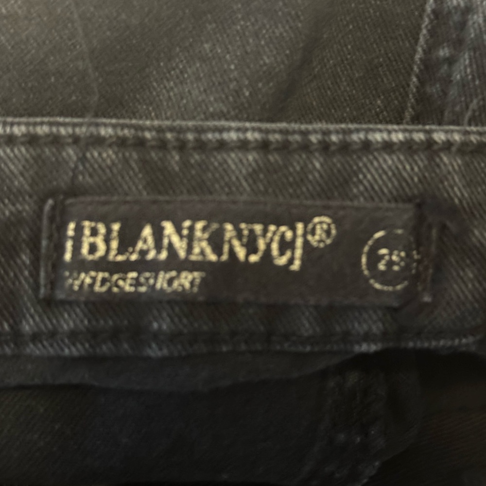 Blank NYC Charcoal Denim Jeans